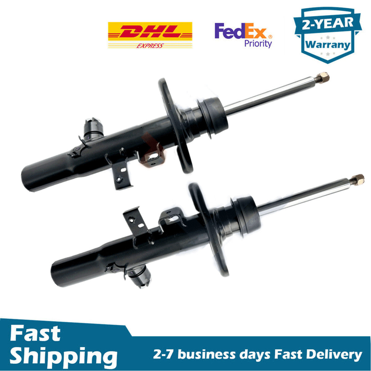 Pair Front Shock Absorbers w/VDC for BMW X3 G01 X4 G02 xDrive30i M40i 2018-2023