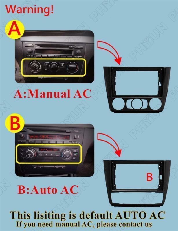 Stereo Radio GPS Head Unit For 2004-2011 for BMW 1 Series E88 E82 E81 E87 Auto AC