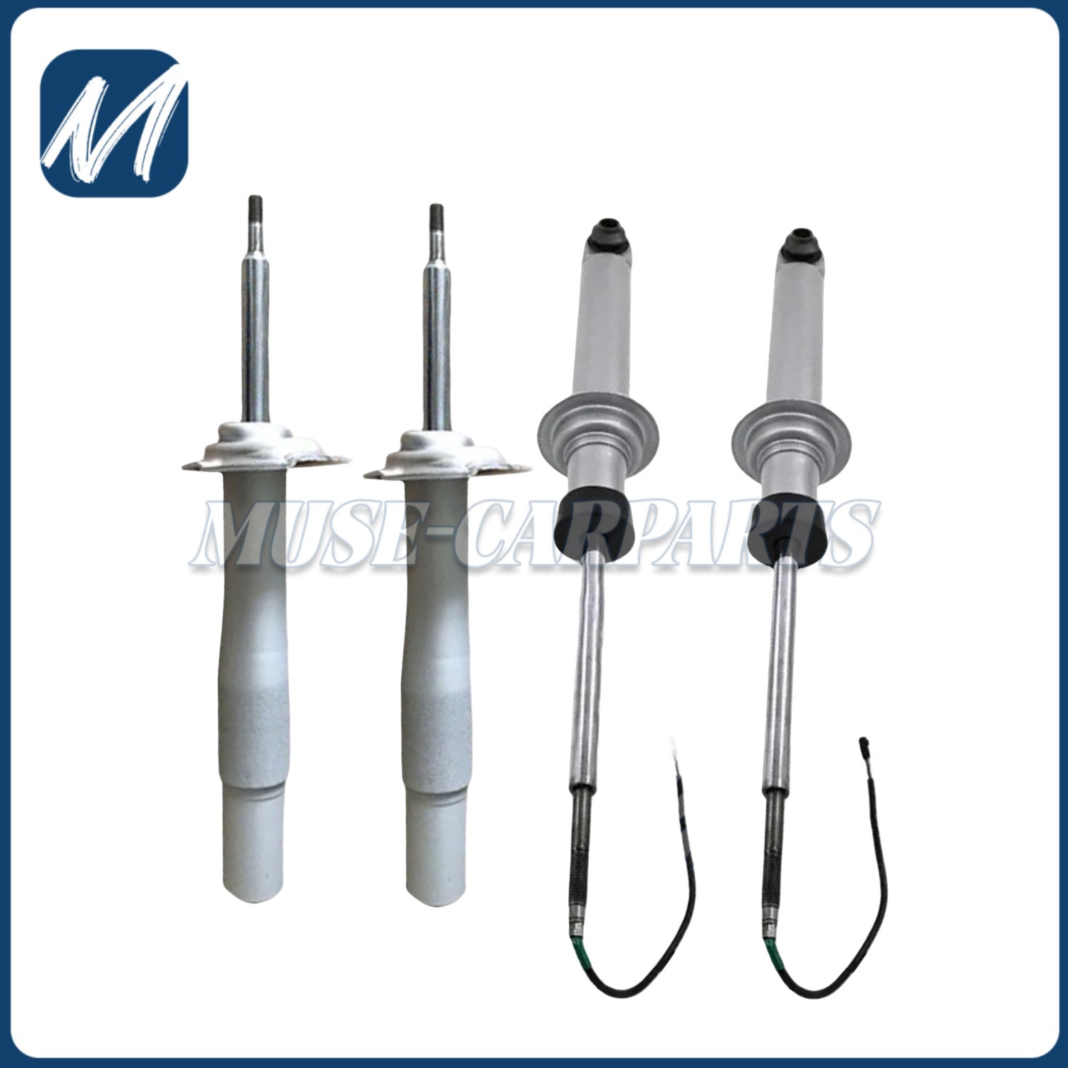 2-piece front shock absorber strut assembly suitable for Jaguar XF RWD 2009 - 2015 (non-electric).