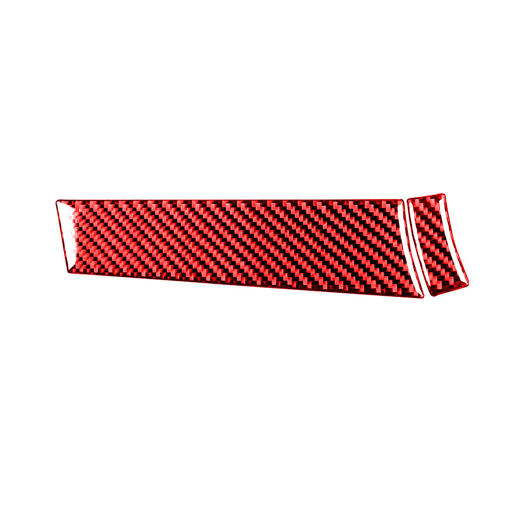 Carbon fiber drive panel cover trim suitable for Mitsubishi Lancer 2008 - 15