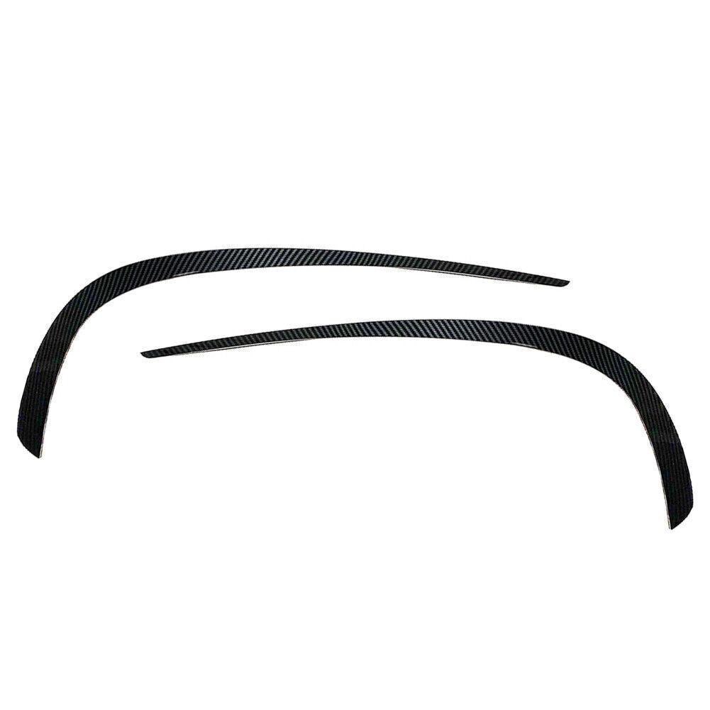Front Bumper Lip Splitter Spoiler for Benz E-Class Coupe C207 13-16 Carbon Fiber
