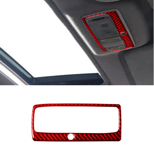 Red Carbon Fiber Interior Overhead Light Cover Trim for Toyota Celica 2001-2005