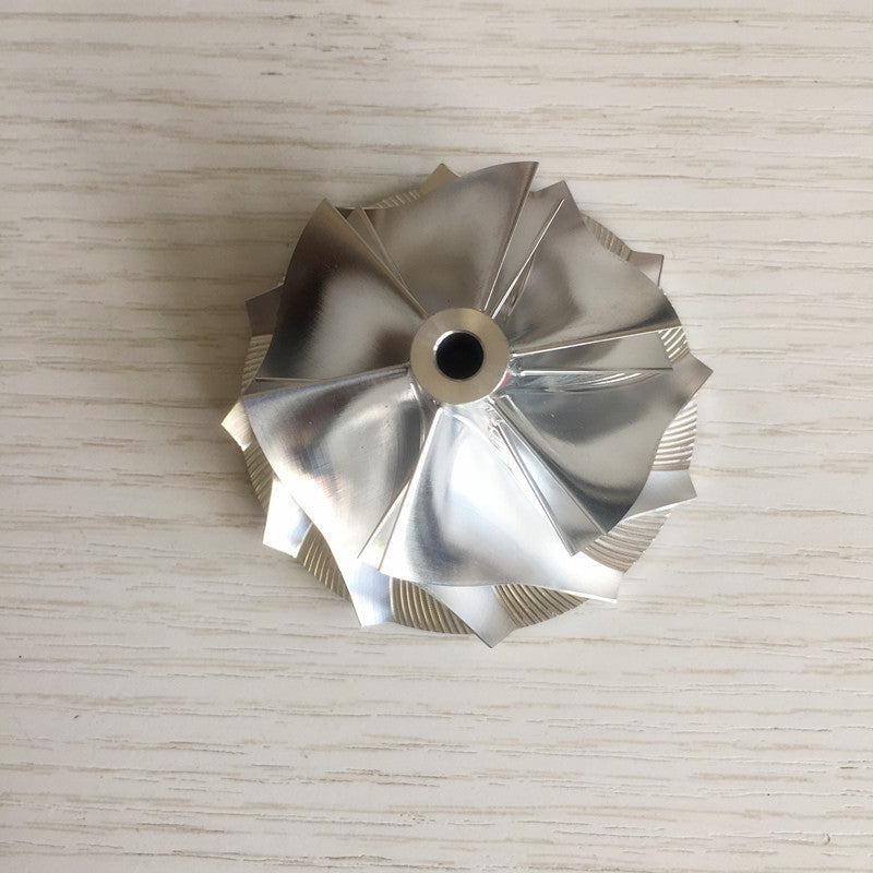 RHF5 6+6 Blade High-Performance 48.50/60.50 mm Turbine Billet Compressor Wheel