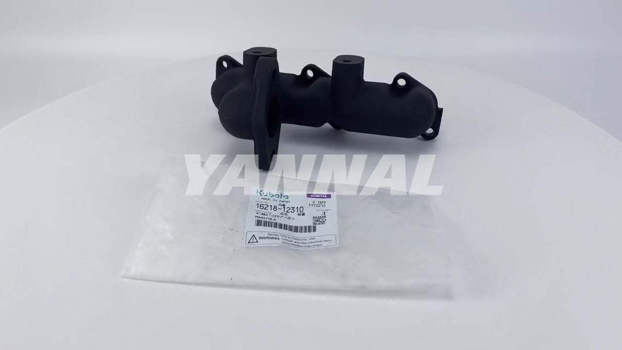 16218-12310 Exhaust manifold for Kubota D1105 engine parts