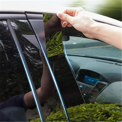 Black Pillar Posts for Hyundai Sonata 2015-2019 6p Set Door Trim Piano Cover PC