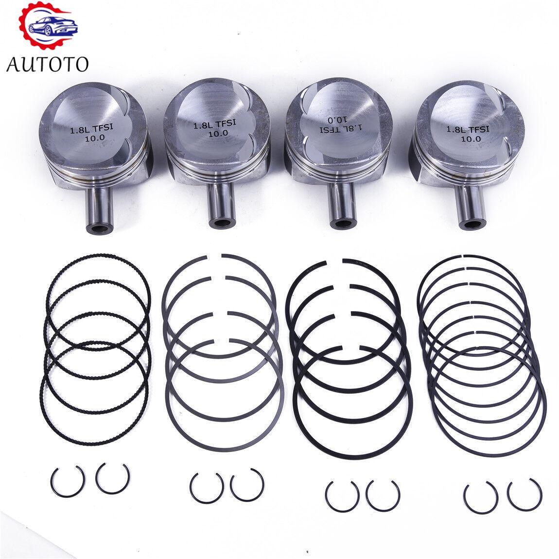 TSI Engine Pistons 21mm  Rings Fit for VW for Golf for AUDI A3 A4 A5 TT CDHA EA888 1.8L