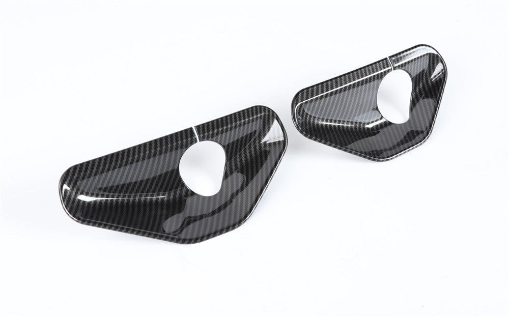 Front Window Windshield Wiper Base Trim for Suzuki for Jimny 2019-22ABS Carbon Fiber