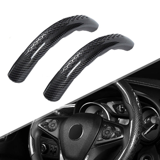 15 Carbon Fiber Universal Car Steering Wheel Booster Cover Anti Slip Accessories
