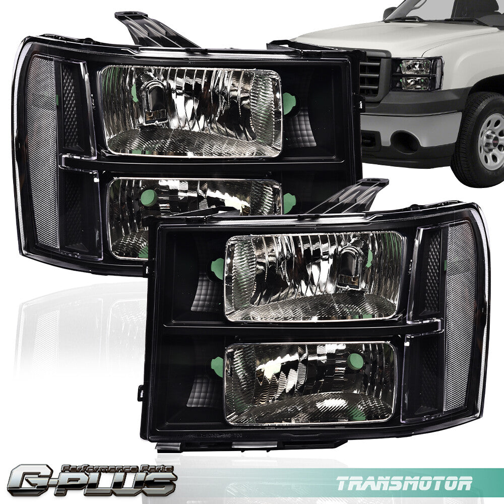 2007-2014 for GMC for Sierra 1500 2500 3500 Black/Yellow/Golden Mandarin Duck Latest