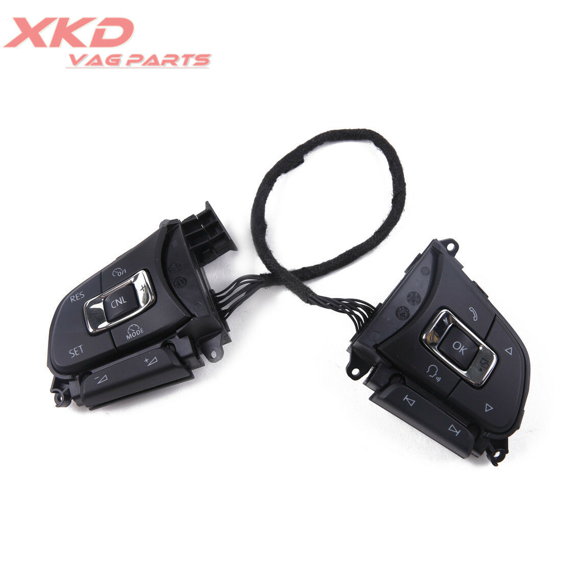 Chrome Steering Wheel Multi-function Button 5NG959442 Fit for VW for Tiguan