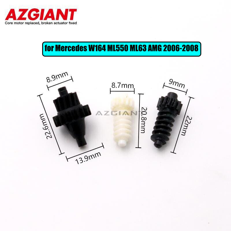 Automotive side mirror adjustment motor gears are compatible with for Mercedes Viano W639 (2004-09-)