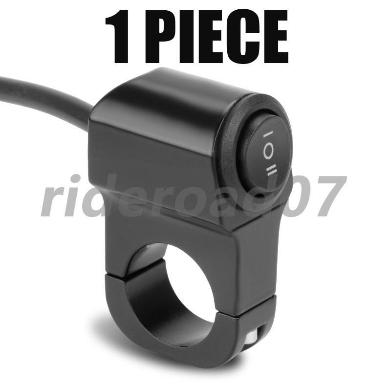 7/8 Motorcycle ATV Handlebar Mount ON/OFF Switch For Headlight Fog Light Lamp