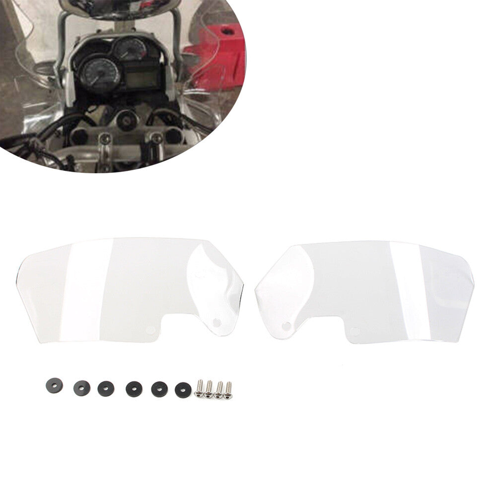 Side Windshield Windscreen Wind Deflector Trim Fit for BMW R1200GS ADV 04-12 Clear