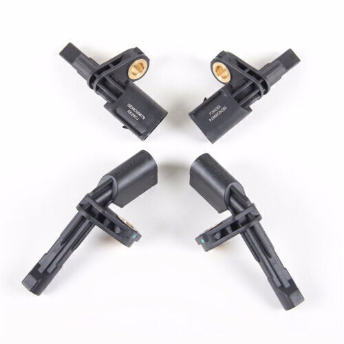 4x ABS Wheel Speed Sensor Kit Front Rear Left Rh for VW for Golf for Jetta for Passat for Tiguan