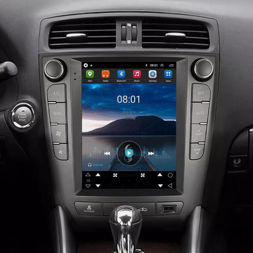 for LEXUS IS250 IS350 2005-2012 ANDROID 12 APPLE CARPLAY CAR STEREO RADIO GPS BT