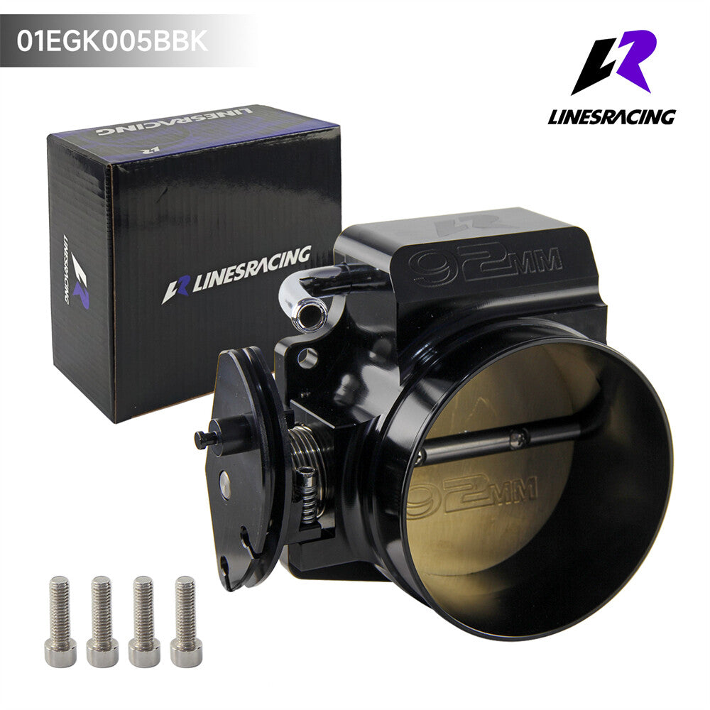 92MM CNC Throttle Body for Chevy GM Gen III LS1 LS2 LS3 LS6 LS7 SX LS LSX Black