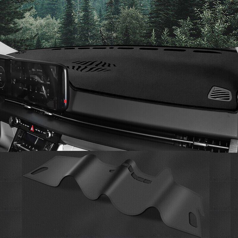 for Kia Carnival 22-2024 Pu Leather Dashboard Dash Cover Dashmat Mat Carpet Pad