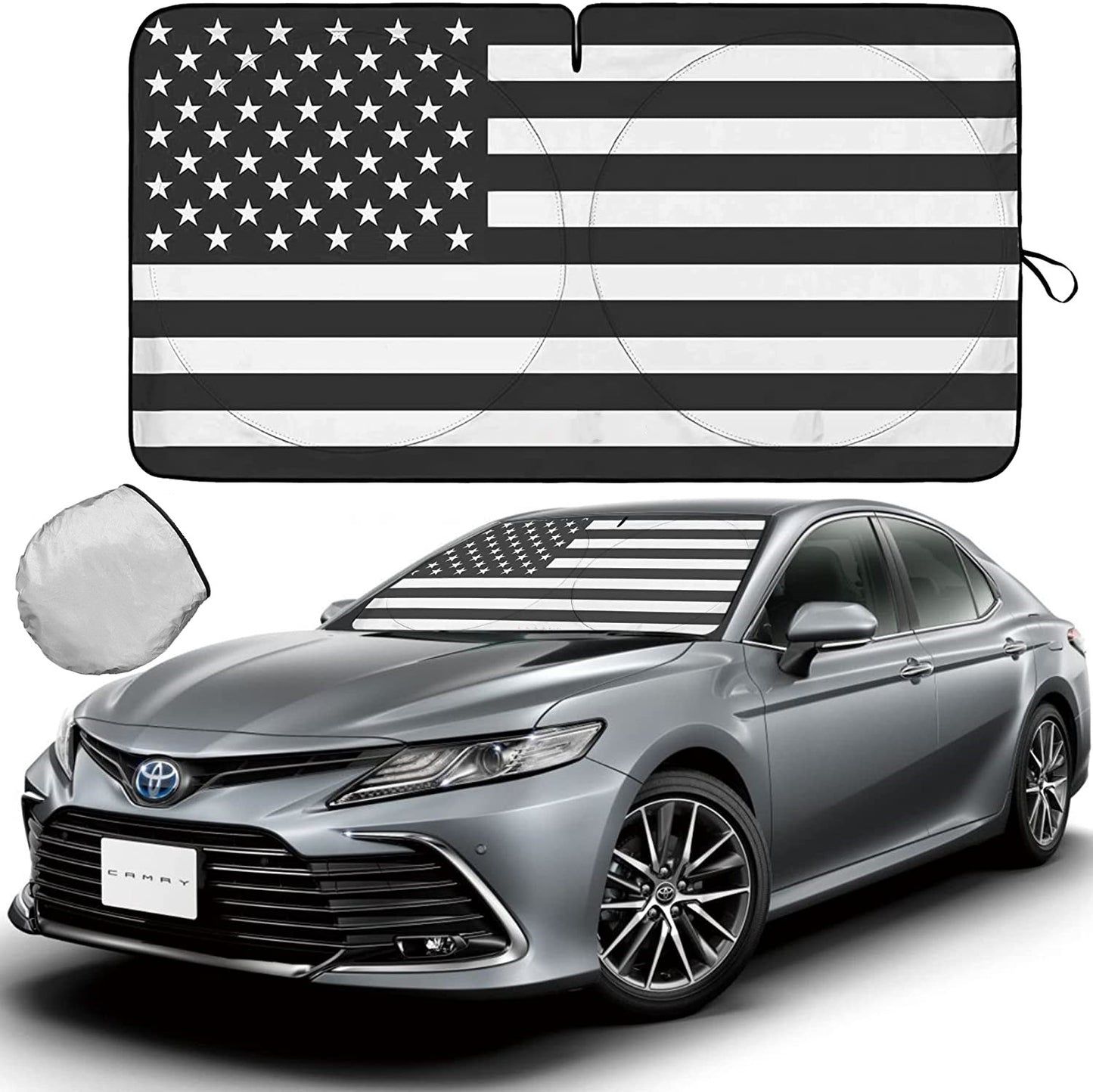 American Flag Car SUV Windshield Sunshade Sun Shield Cover for Lexus Accessories