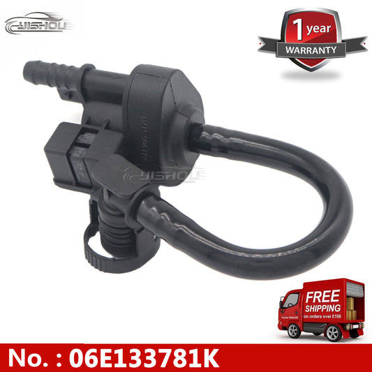 Fuel vapor vacuum purification valve solenoid valve suitable for Audi A4, A6, Q5, Q7, Touareg 06E133781K