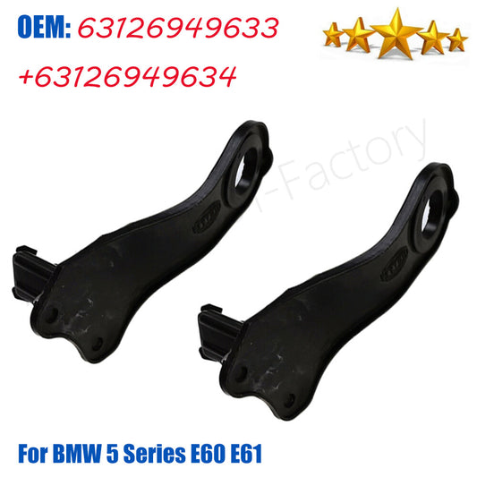 Left+Right Front Headlight Repair Kit Bracket Fixed Clip for BMW 5Series E60 E61