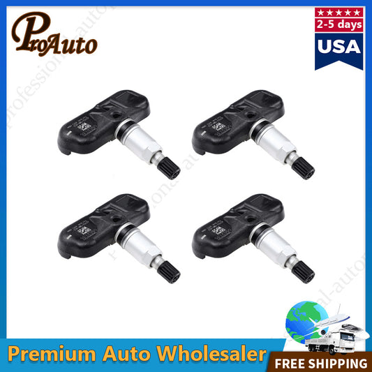 4Pcs TPMS Tire Pressure Sensors 315MHz for Honda Accord CRV Fit 2008-2012