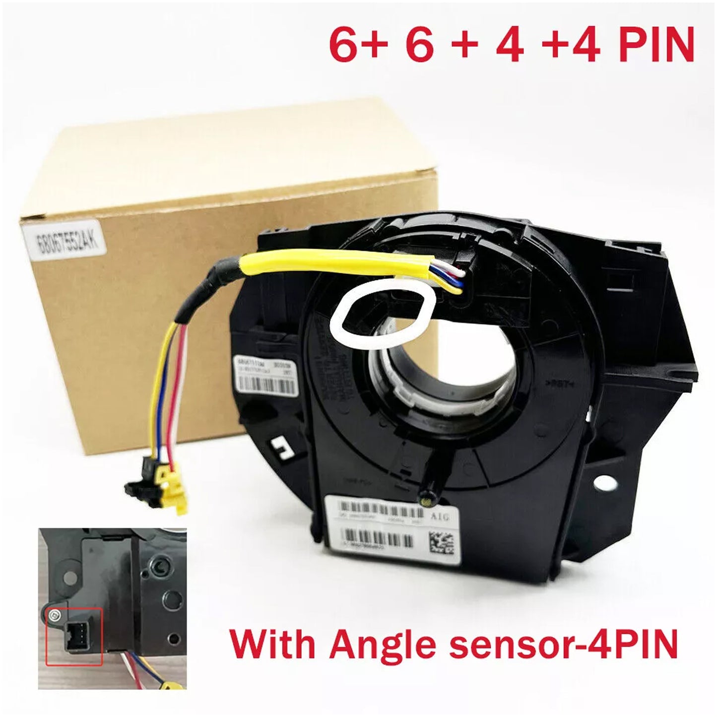 Clock spring steering wheel reel with angle sensor suitable for Dodge Journey V4 2.4L