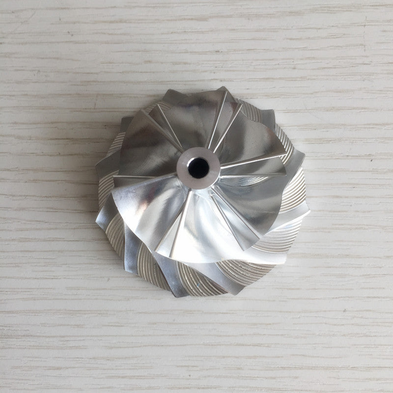 TD04HL 6+6 insert 44.00/61.01 mm turbocharger milling/bulk compressor wheel