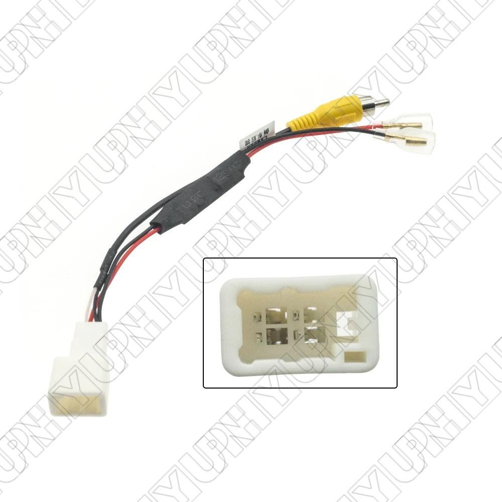 1¡Á for Toyota Factory Car Reverse Camera Video Output Adapter Wiring Cable 4 Pin