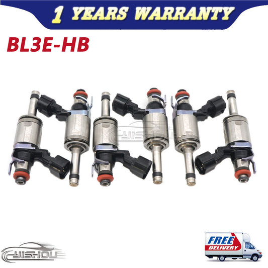 for Ford F150 Pickup 2011-16 3.5L Turbo 6PCS BL3Z9F593B BL3E-HB Fuel Injectors