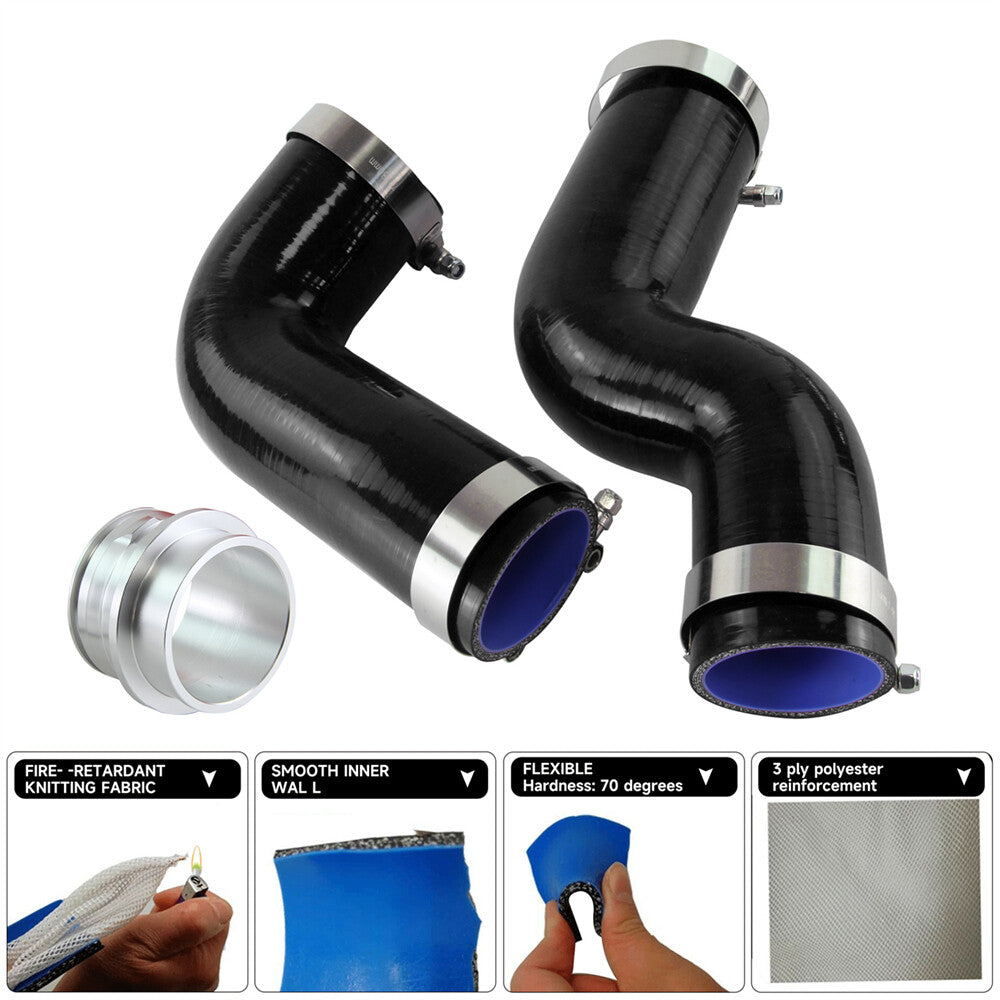 Silicone Intercooler Hoses for VW for Golf GTI 06-10 2.0T MK5 MK6 A3/S3 (VERSION 2)