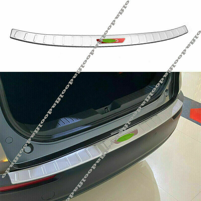 for Mazda CX-30 2020-2022 Silver Rear Bumper Sill Plate Scuff Guard Cover Panel