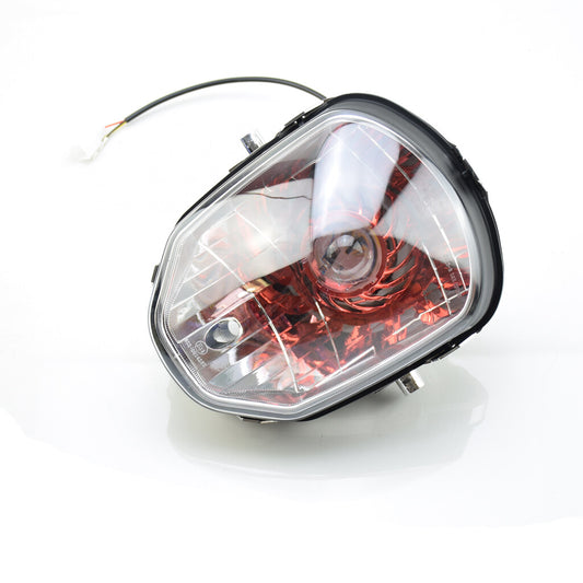 Motorcycle Halogen Headlight Assemblies 12V 35W 4000K for Honda Grom Msx 125 SF