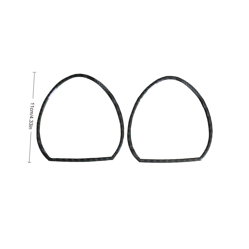 Carbon fiber dashboard interior decals suitable for BMW Z4 2003 - 2010