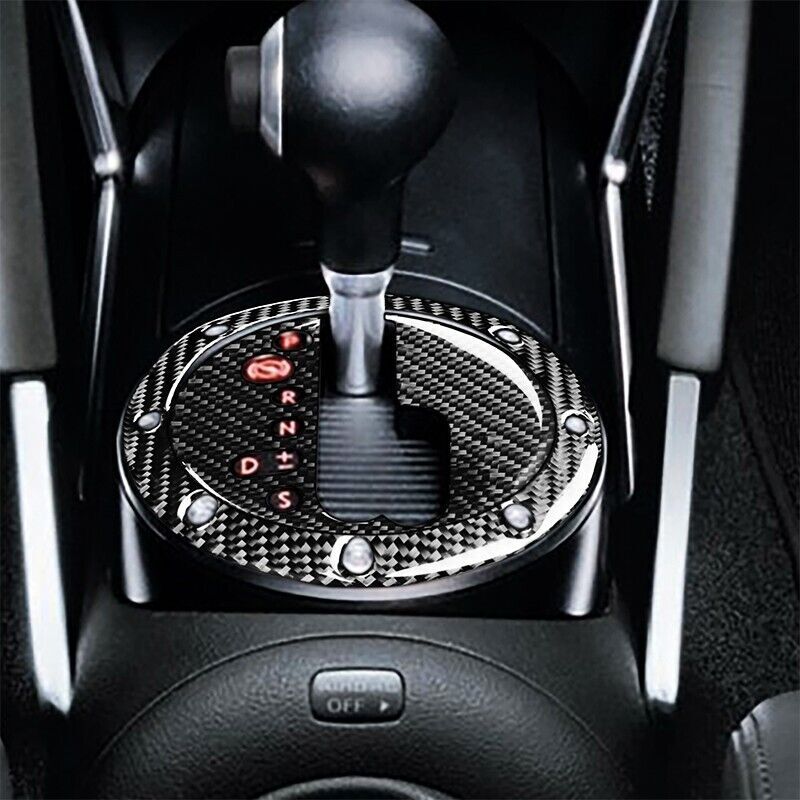 Real Carbon Fiber Car Gear Shift Panel Cover Trim Fit for Audi TT 8N 2001-06 2X