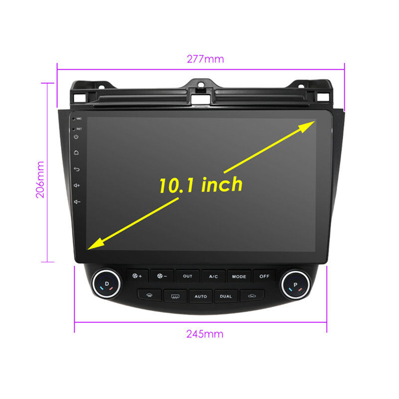 Android Auto Car Radio For Accord 7 Multimedia GPS Player Head Unit Navigation