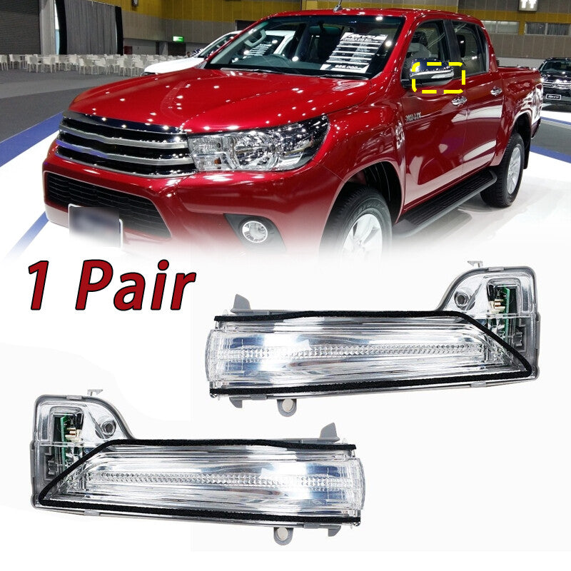 Rearview LED Mirror Turn Signal Lamp LHRH for Toyota Hilux Revo pickup 2015-20
