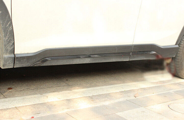 For 2019-2022 for Subaru Forester ABS Carbon Fiber Side Body Door Molding Cover Trim