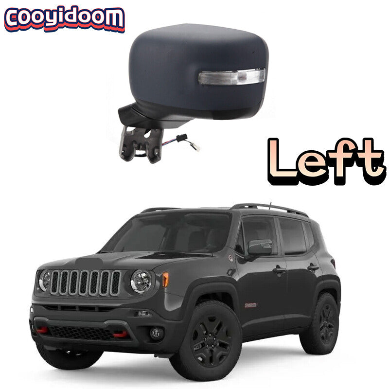 Left for Jeep Renegade 2015-2018 Power Mirror Right Side No Heated Signal Lamp