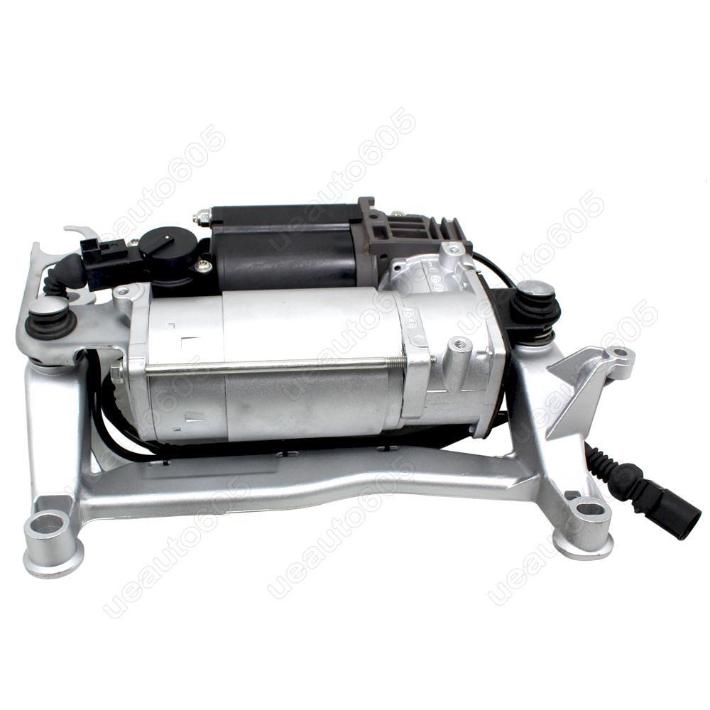 for AUDI Q7 4LB 2006-2015 AIR SUSPENSION COMPRESSOR PUMP W/ BRACKET 4L0698007