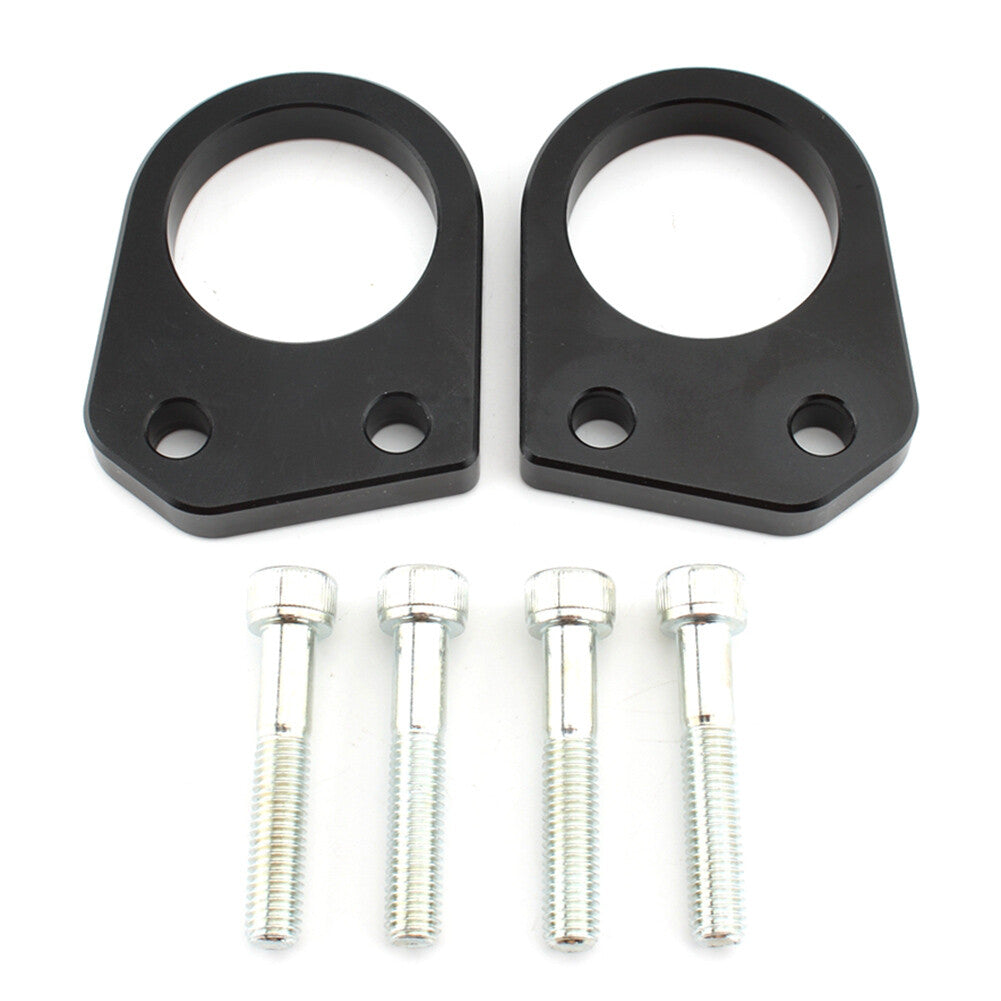 Lenker-Riser-Abstandhalter-Montageklemme f¨¹r for Suzuki GIXXER 250 SF Schwarz Paar