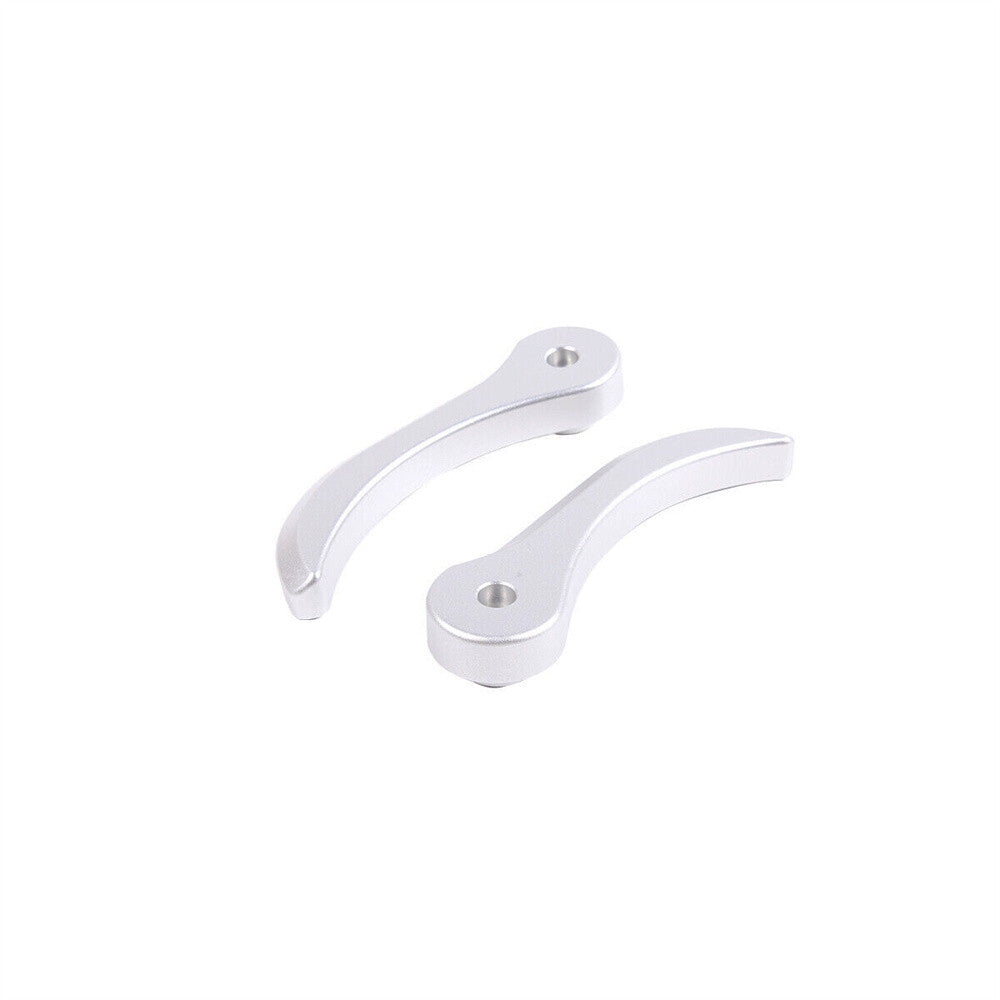 2Pcs Silver Alloy for Seat Backrest Adjustment Handle Trim For HUMMER H3 2005-2009
