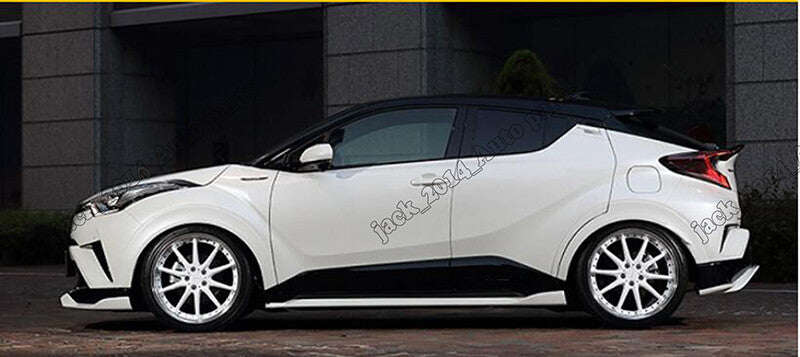 For 18-20 for Toyota C-HR CHR Unpainted Rear Bumper Diffuser Spoiler Lip Cover Trim