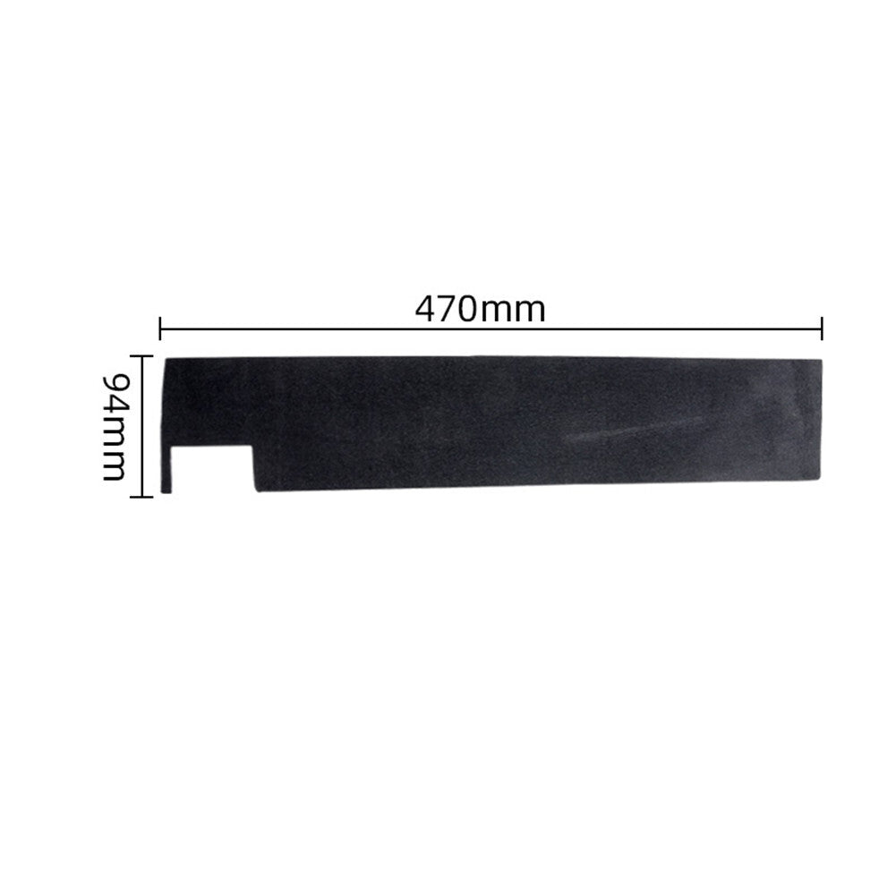 Suede Leather for Co -pilot Storage Box Panel Trim Cover for Honda CR-V CRV 2007-2011