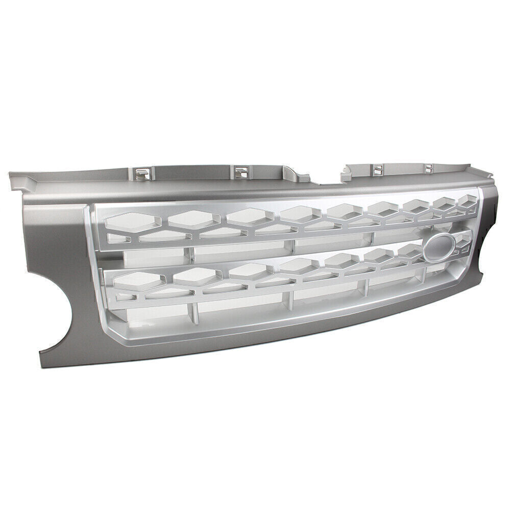 Black Front Grille Bumper Mesh for Land Rover Discovery LR3 2005-2009 08 Silver