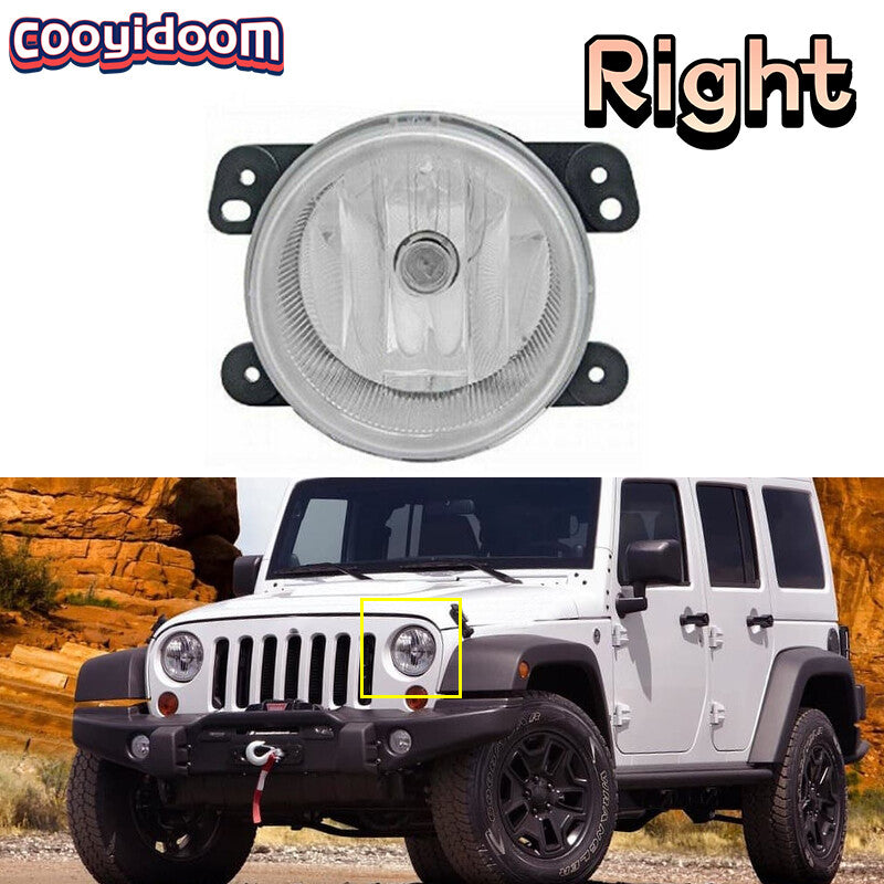 Right For Journey for Jeep Cheaokee 2010 - 2017 Driving Fog Lights