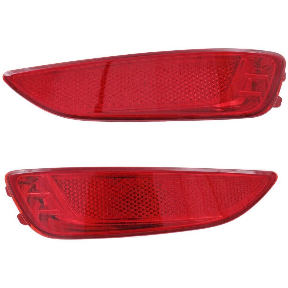 Red Rear Bumper Reflectors for Hyundai Accent SOLARIS Hatchback 2012 2013-2017