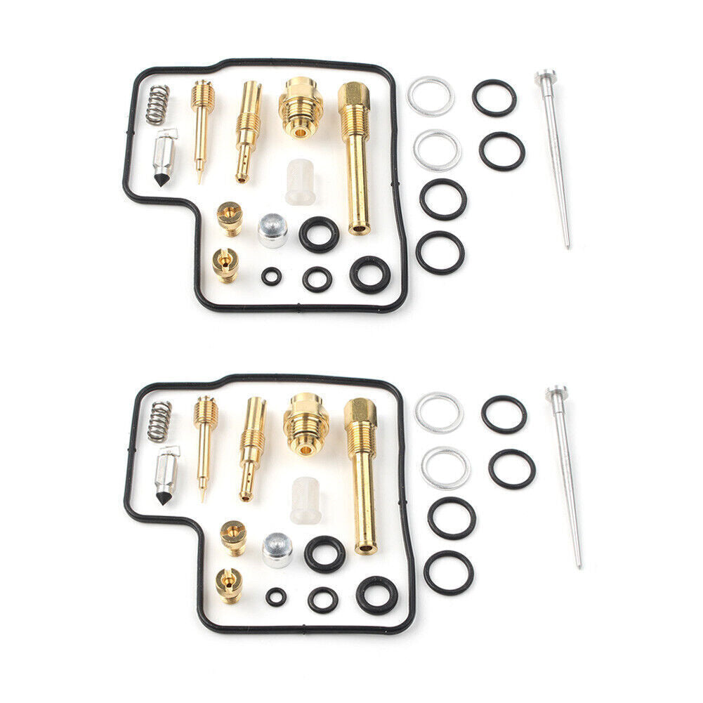 2 Set Carburetor Carb Rebuild Repair Kit for HONDA SHADOW 1100 VT1100 KEYSTER