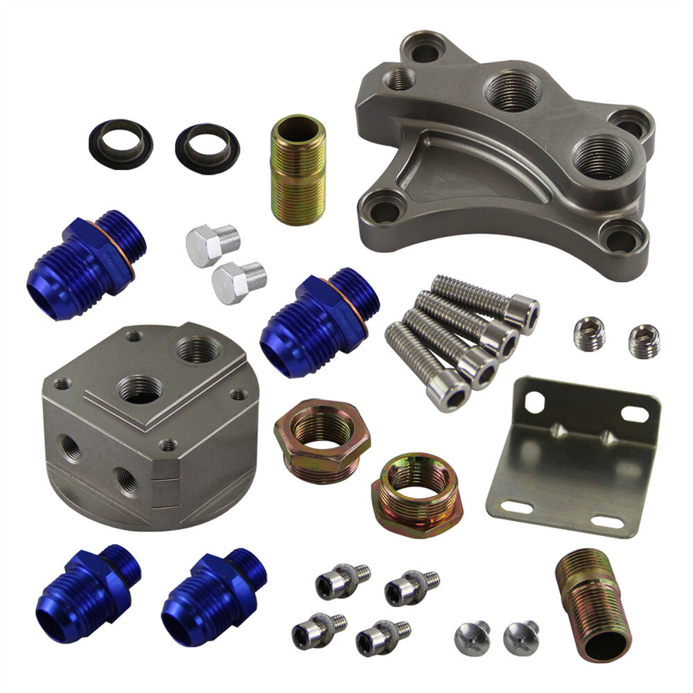 Oil Wedge Block Adaptor for Nissan Silvia S13 S14 S15 240SX 200SX SR20DET