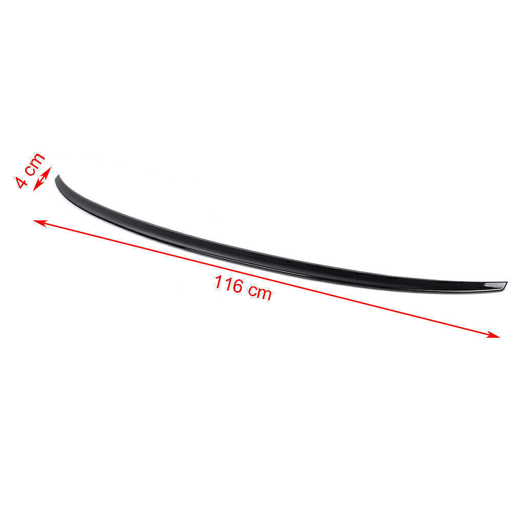 Tail Wing Rear Trunk Spoiler ABS Gloss Black Fit for AUDI A3 2014-2017 2018 2019