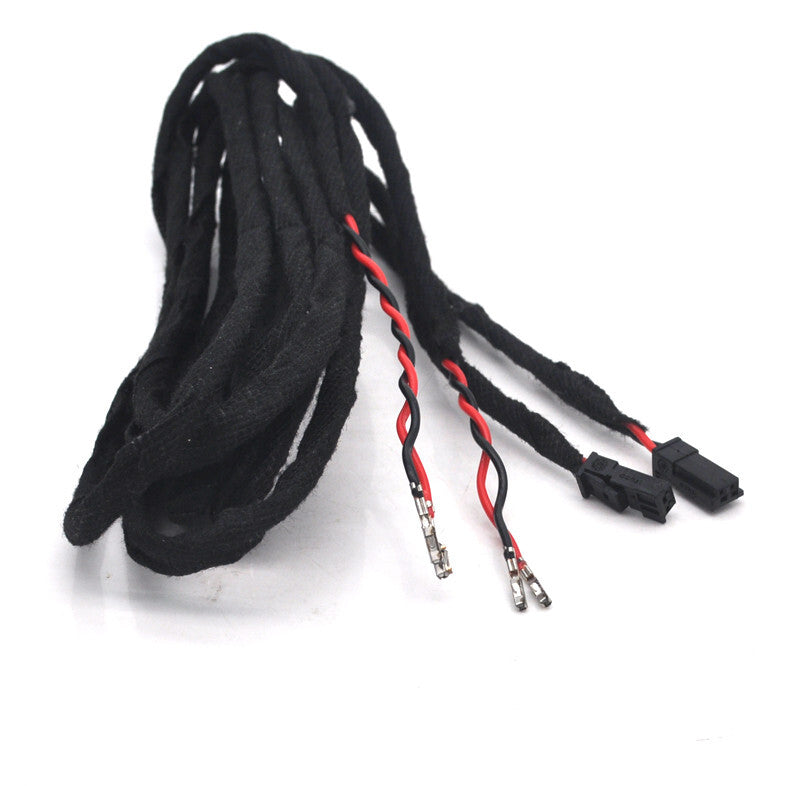 2x Retrofit Door light Cable step courtesy for Bmw E87 E90 E60 E63 E70 E91 E92